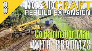 ROADCRAFT REBUILD DLC: Contamination Map - Ep8: Bees, Power, Major Road for Concrete Plant!