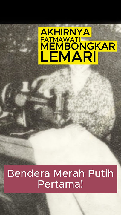 The First Indonesian Flag #history #historytoday