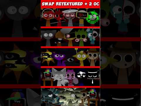 Incredibox Sprunki Swap Retextured + 2 OCS MIX VERSION