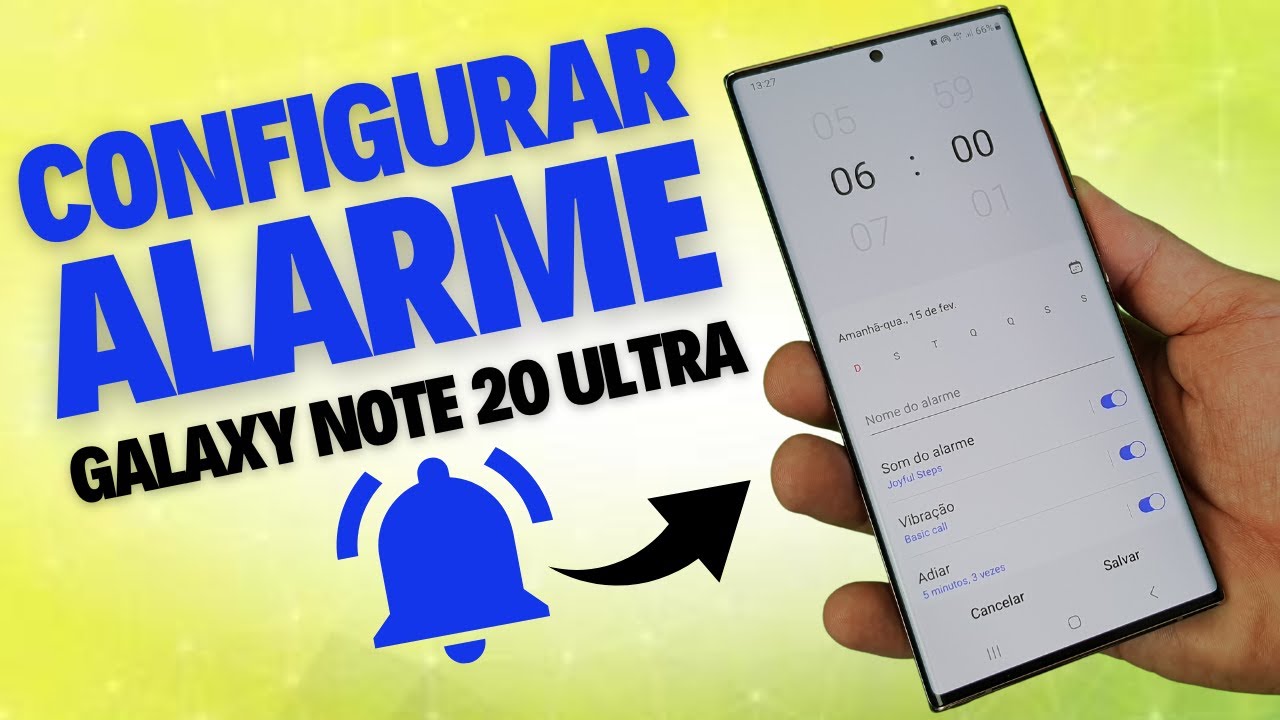 COMO CONFIGURAR E USAR O ALARME (DESPERTADOR) NO CELULAR SAMSUNG GALAXY