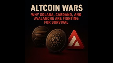 Daily Crypto Deep Dive- Altcoin Wars: Why Solana, Cardano, and Avalanche Are Fighting for Survival