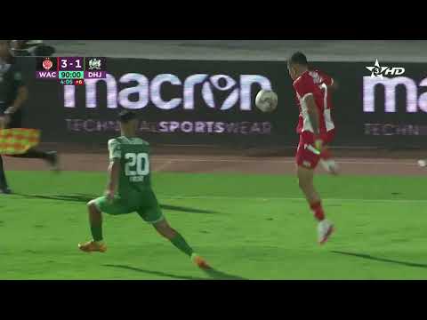 الوداد الرياضي 4 1 الدفاع الحسني الجديدي هدف محمد الرايحي في الدقيقة 90 04