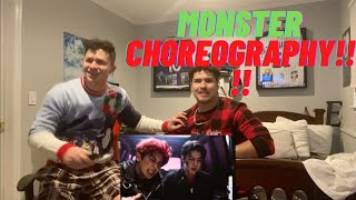 EXO 'Monster' (REACTION) EXO DOESN'T MISS WHEN IT COMES TO THEIR CHOREOGRAPHY!!!