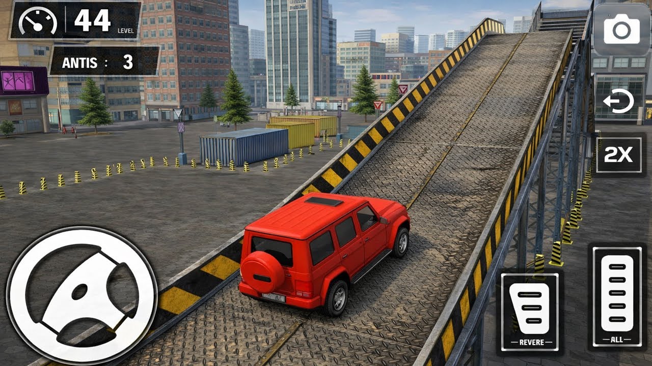 Prado Car Parking 3D Gameplay | Realistic Driving & Parking Simulator | Android Game