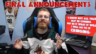 Final Announcements | Spring 2026 (Season 24)