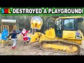 SML DESTROYED A PLAYGROUND!