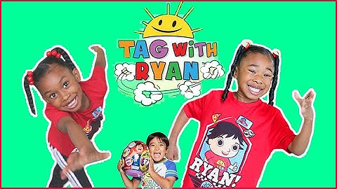 Gamer Girls Sekora And Sefari Play Tag With Ryan | Game Review