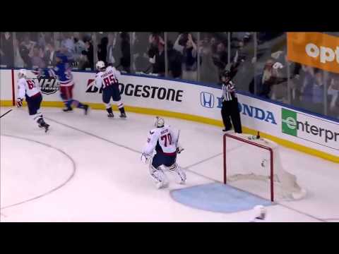 Carl Hagelin goal - Capitals/Rangers - 5/8/2013