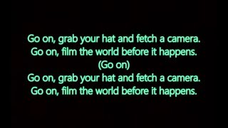 Video thumbnail of "Panic! At The Disco - She's a Handsome Woman (Lyrics)"