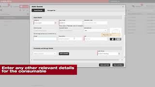 Adding a Consumable - On!Track Training WEB App PT 7