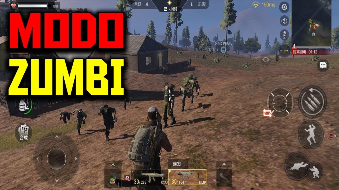 CROSSFIRE: THE LAST 12 HOURS! NOVO BATTLE ROYALE MOBILE COM ZUMBIS!