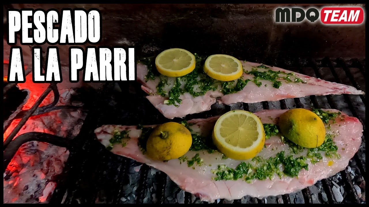 RECETA Pescado a la PARRILLA