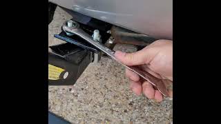 No more loose hitch carrier! Easiest and cheapest solution!
