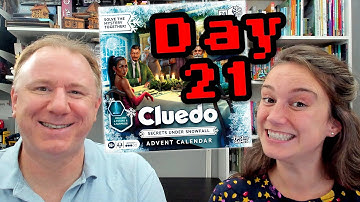 Cluedo/Clue Advent Calendar Day 21- Secrets Under Snowfall