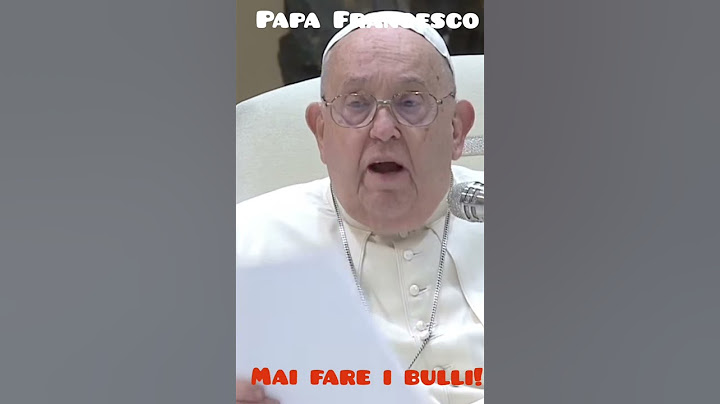 Papa Francesco/Mai fare i bulli!! #papa #warzone #smartphone #pensieristaitalico