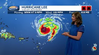 See Hurricane Lee s projected track future effects on New Hampshire New England unclear