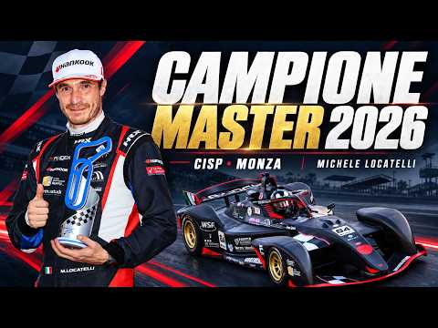 Video Campione Master CISP 2026 | Michele Locatelli: Monza e il bilancio della stagione