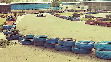 This is how we roll #gokartingvijayawada #vlog6 #adventura