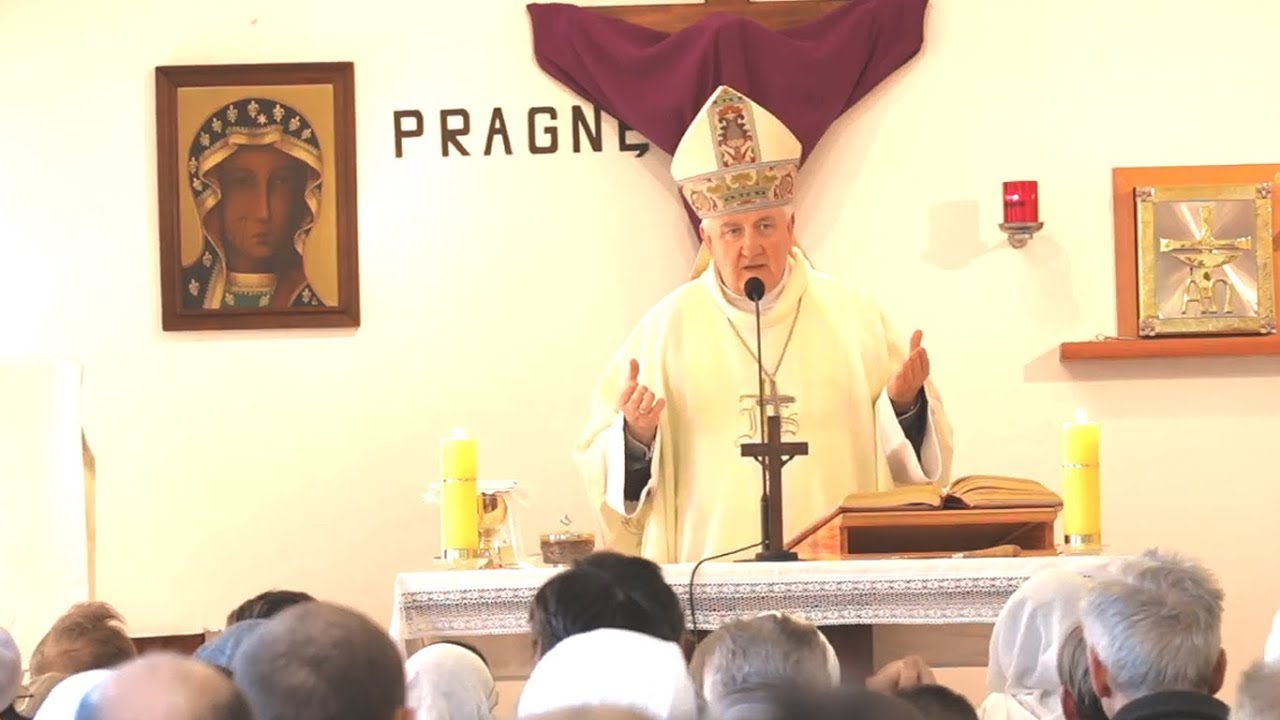 Bp R. Kamiński: Człowiek musi uznać swoją małość (19 III 2018 r.) - YouTube Salve TV