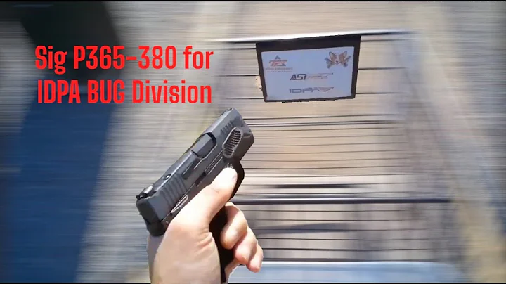 Sig P365-380 for IDPA BUG Division
