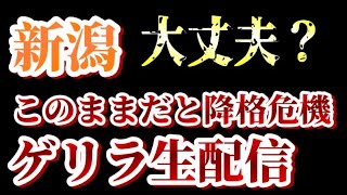 【ゲリラ生配信】岡山戦敗戦後、荒れてる新潟サポと語り合う緊急会議