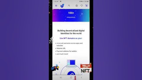FAVORITE CRYPTO WEBSITE.. WEB 3 DOMAINS! 🤔🤯 .NFT #nft #crypto #metaverse #cryptoconvos #success
