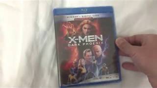 Unboxing X-Men Dark Phoenix 2019 For Blu-Raydigital Code 92419