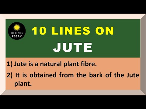 What Are The Uses Of Jute Class 10