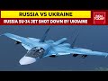 Ukraine Shoots Down Russian SU-34 Jet, EXCLUSIVE Images Of The Precise Moment When Jet Was Shot Down