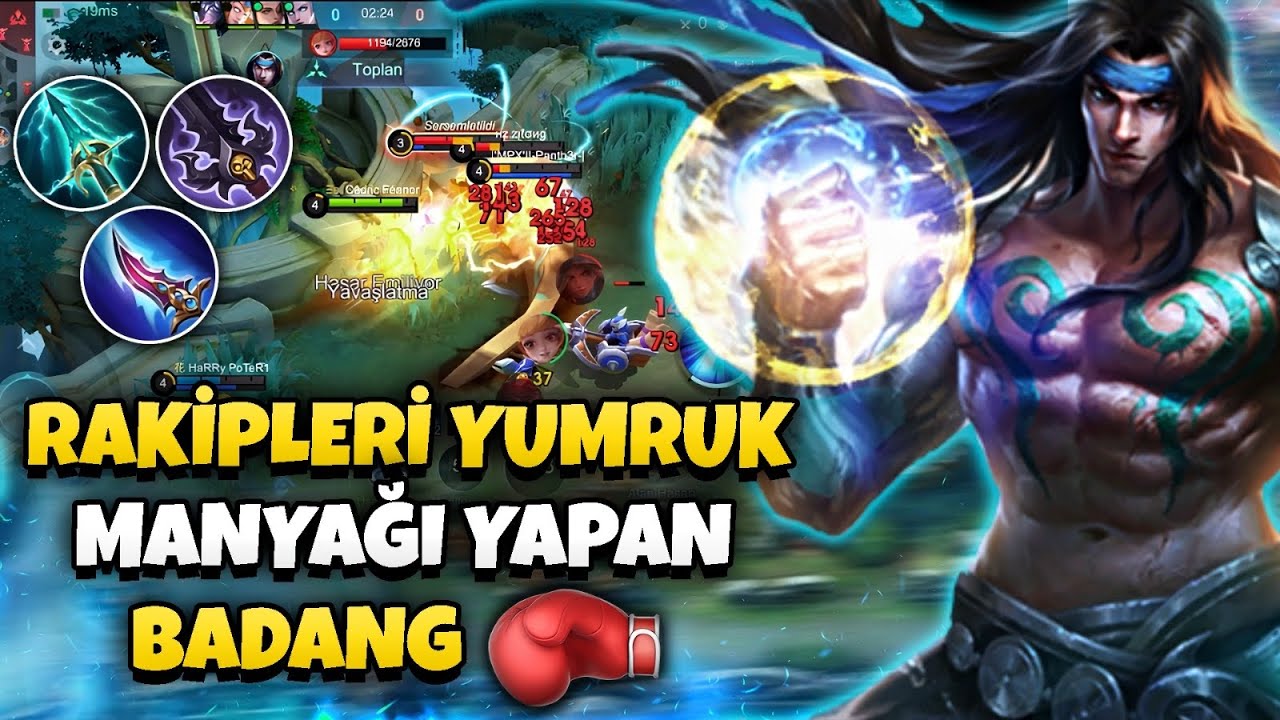 Mobile Legends'ın ÜVEY EVLADI BADANG! - RAKİPLERİ FİSKE ULTİ İLE HARİTADAN SİLDİM - Mobile Legends