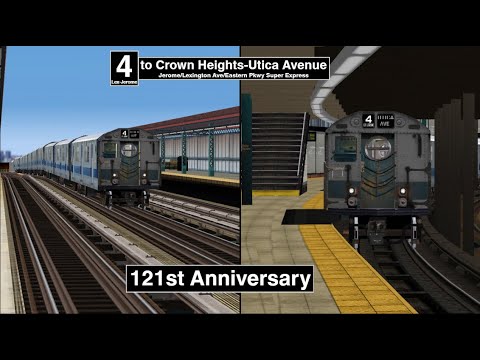 OpenBVE 121st Anniversary Special: (R17) Special to Crown Heights-Utica ...