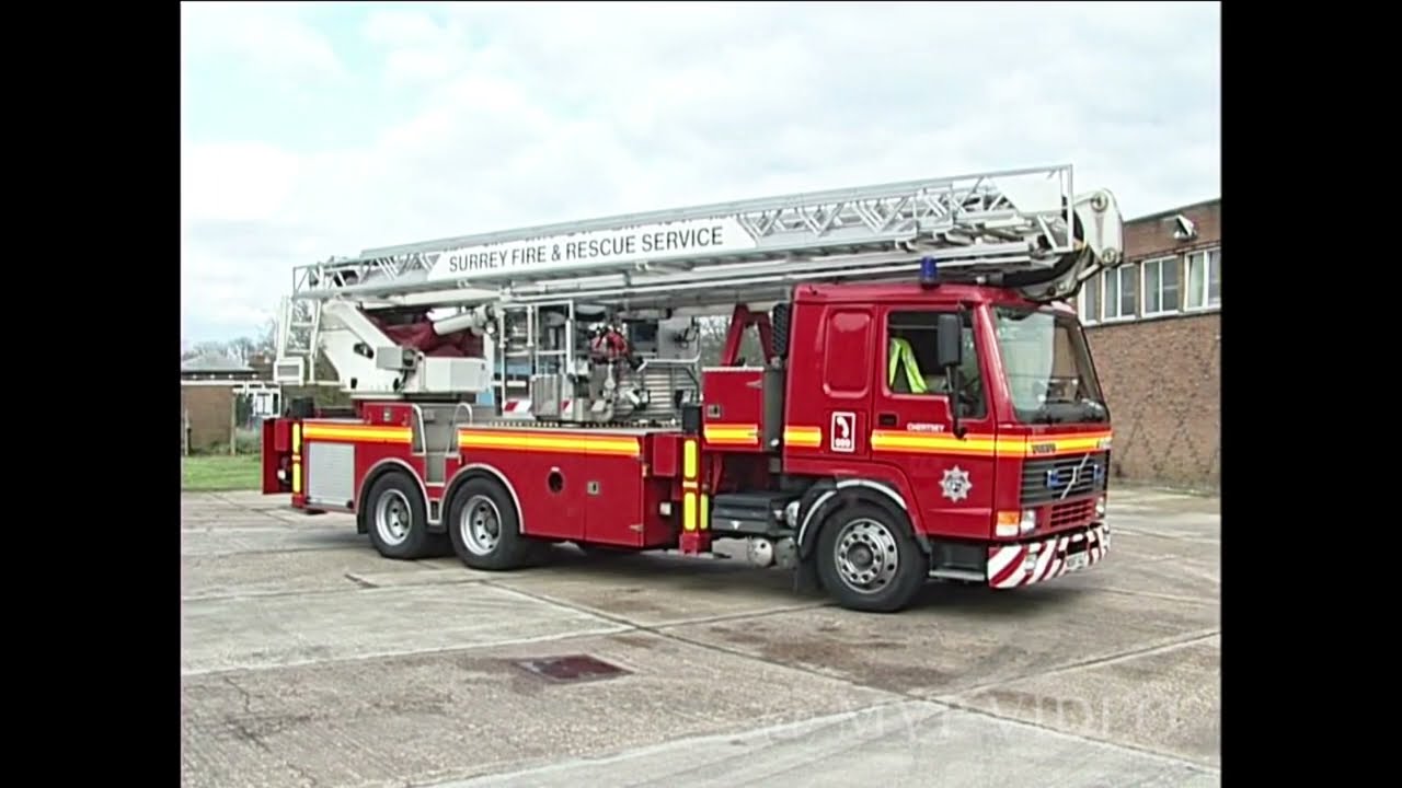 Heritage Video Tour of  the Surrey Fire & Rescue Service Pt2