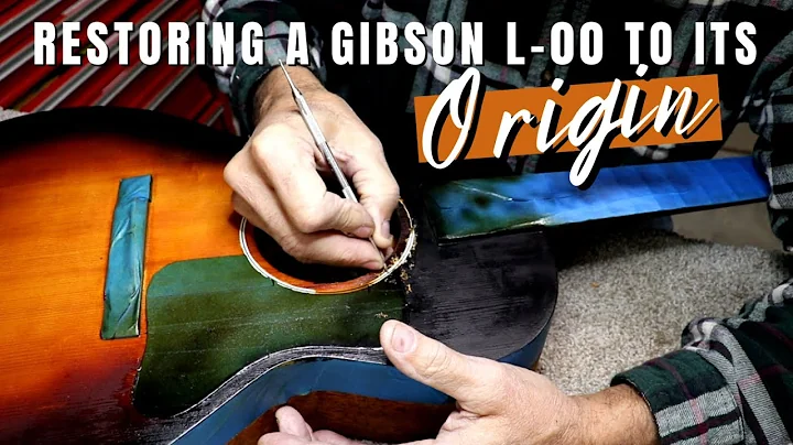 578 RSW Refinishing A Gibson L-00 Vintage Guitar B...