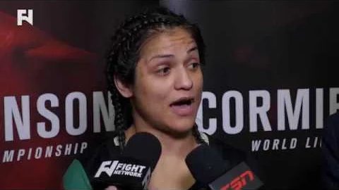 UFC 210: Cynthia Calvillo Talks Pearl Gonzalez Win...