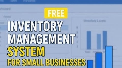 Free Inventory Management Software in VBA & MS Access | Full Demo + Features