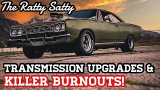 Abandoned 1968 Plymouth Satellite | The Ratty Satty | Transmission Upgrades & Killer Burnouts!