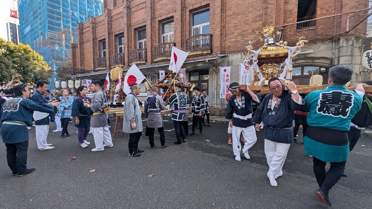 【高画質FHDお散歩ライブカメラ】天長節奉祝祭（日比谷公園）　神輿渡御【live camera】2026/02/23
