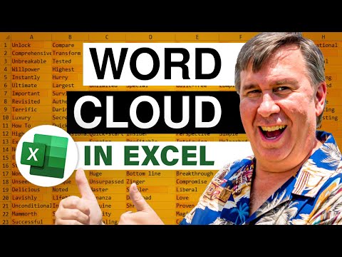 Excel Word Cloud