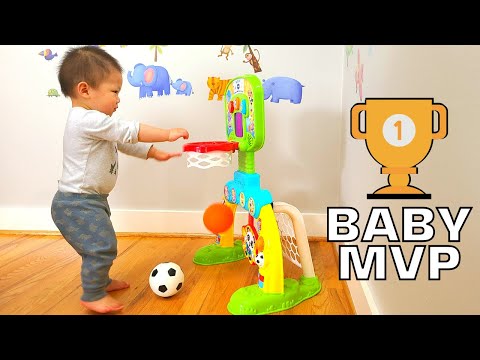 Baby Basketball & Soccer - VTech Count & Win Sports Center