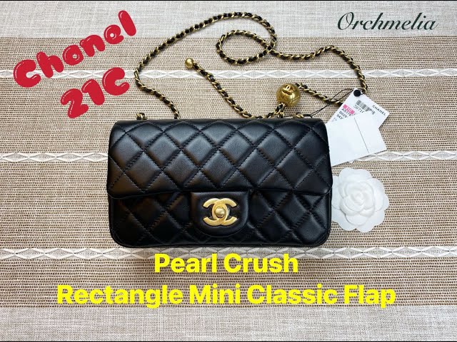 Chanel Black Pearl Crush Rectangular Mini