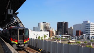 JR四国　高知駅、坂出駅列車発着　電車　列車、運転士