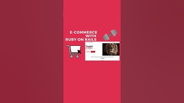 E-commerce with Ruby on Rails #trending #new #latest #ecommercewebsite