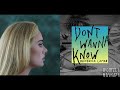 Oh My God, I Don&#39;t Wanna Know - Adele x Maroon 5 ft. Kendrick Lamar
