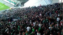 Kop Nord 10 000 Magic Fans en folie ASSE Sochaux ambiance stéphanois stéphanois ouai Magic grec