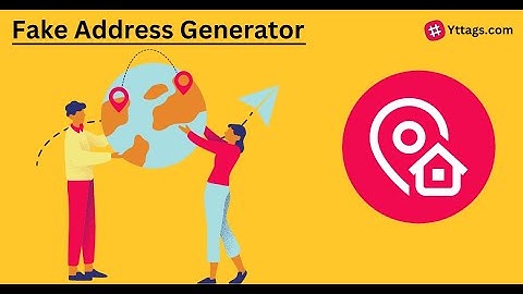 Fake Address Generator - Street, City, State & Zip code