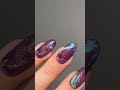 Make a galaxy glam nails 
