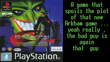 Quick Look | Batman Beyond : Return of the Joker (2000) - Playstation 1 HD
