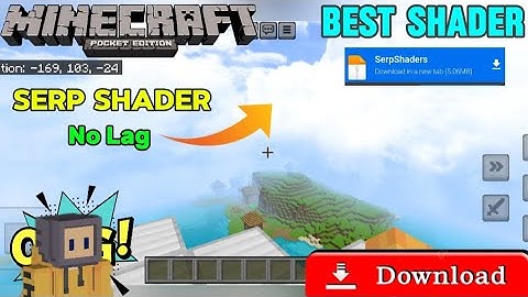 How To Download Serp Shader In Minecraft Pe | Best Shader For Minecraft | No Lag | 2025 #Minecraft