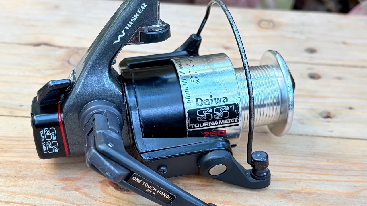 Daiwa whisker tournament ss750 - YouTube