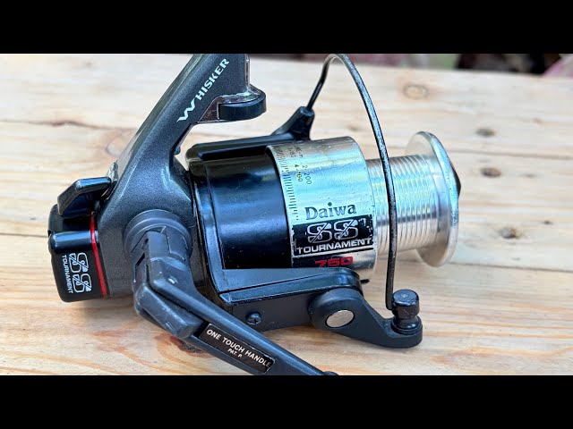 Daiwa whisker tournament ss750 - YouTube
